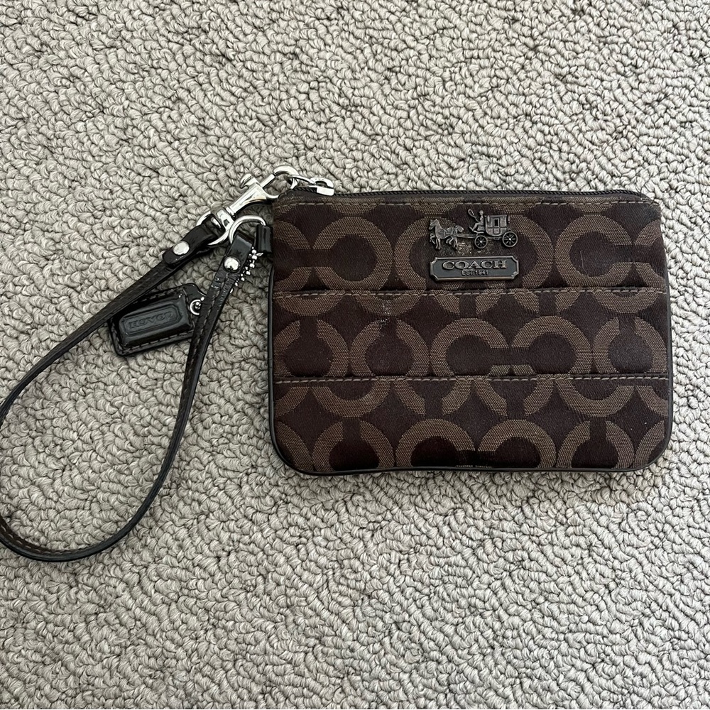 Coach Wristlet